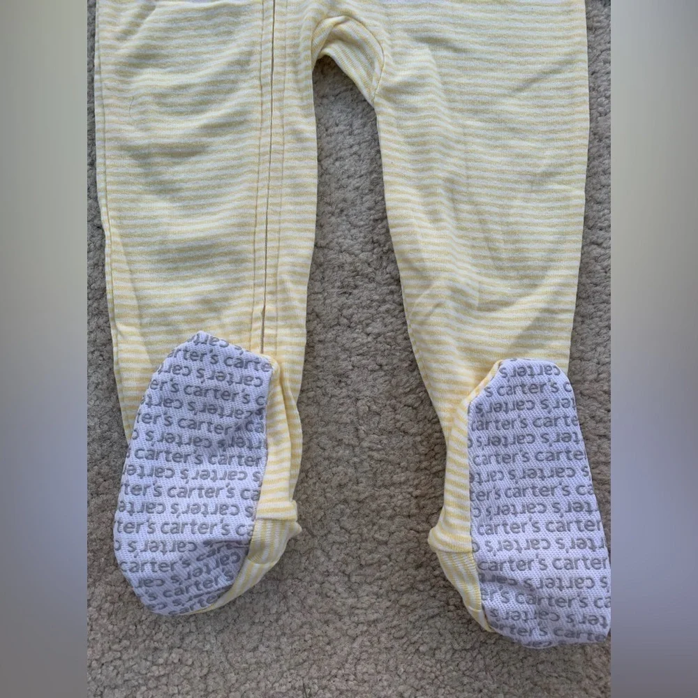 Carter's NWT Size 24 Months Turtle Applique Footie Sleeper